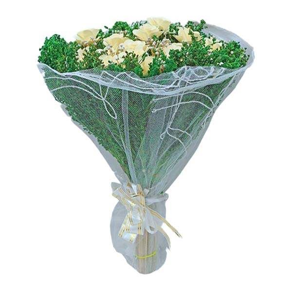Pearl White Rose Flower Bouquet.jpg