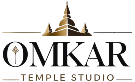 Omkar Temple Studio - Marble Corian Home Temple