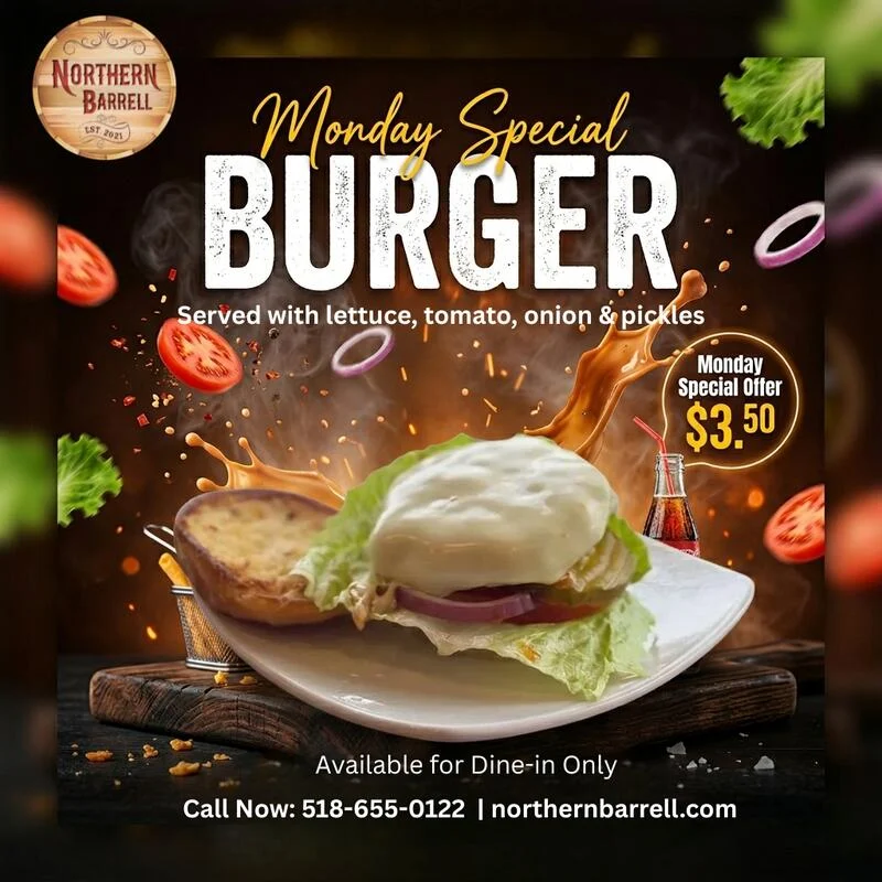 Served with lettuce, tomato, onion & pickles Dine-in Only.jpg