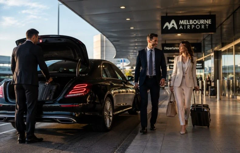 Melbourne Chauffeurs Services chauffeur car Melbourne Airport transfer service.png